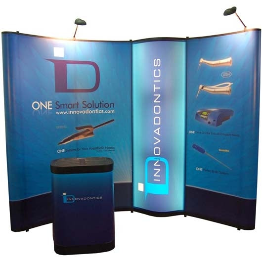 Value 10 ft Pop-Up Display with Bubble Panel