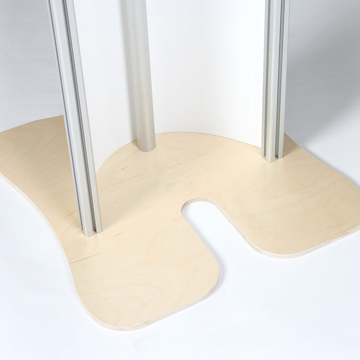 Value 10 ft Pop-Up with Bubble Panel & Monitor Stand