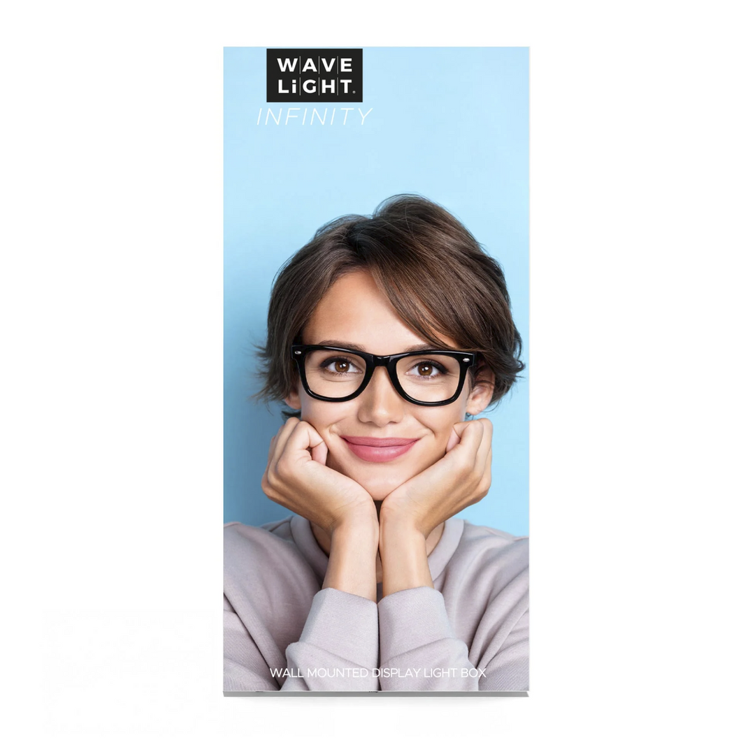 Infinity Wall-Mount Backlit Light Box 37x79