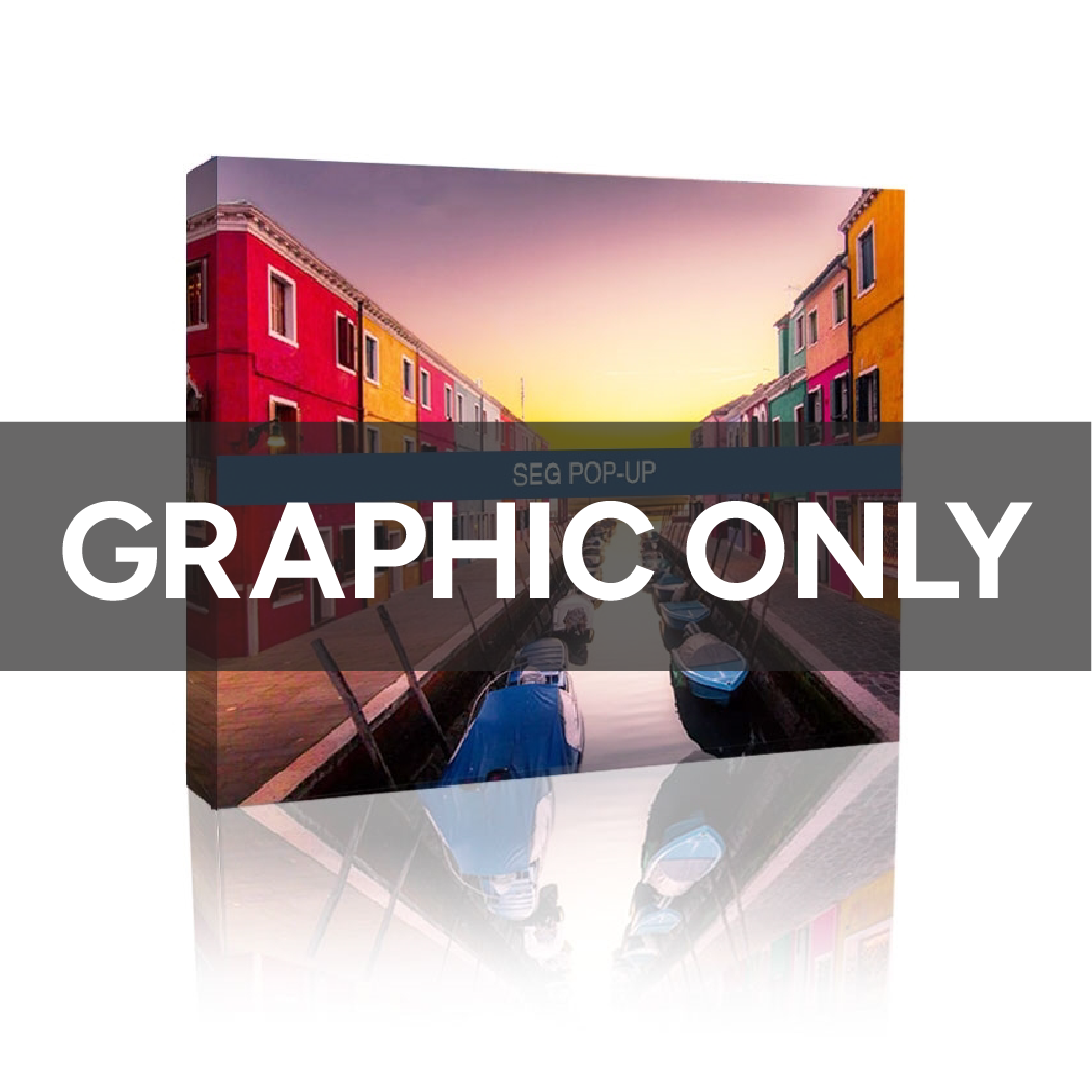 Backlit 10ft Pop-Up SEG Replacement Graphic