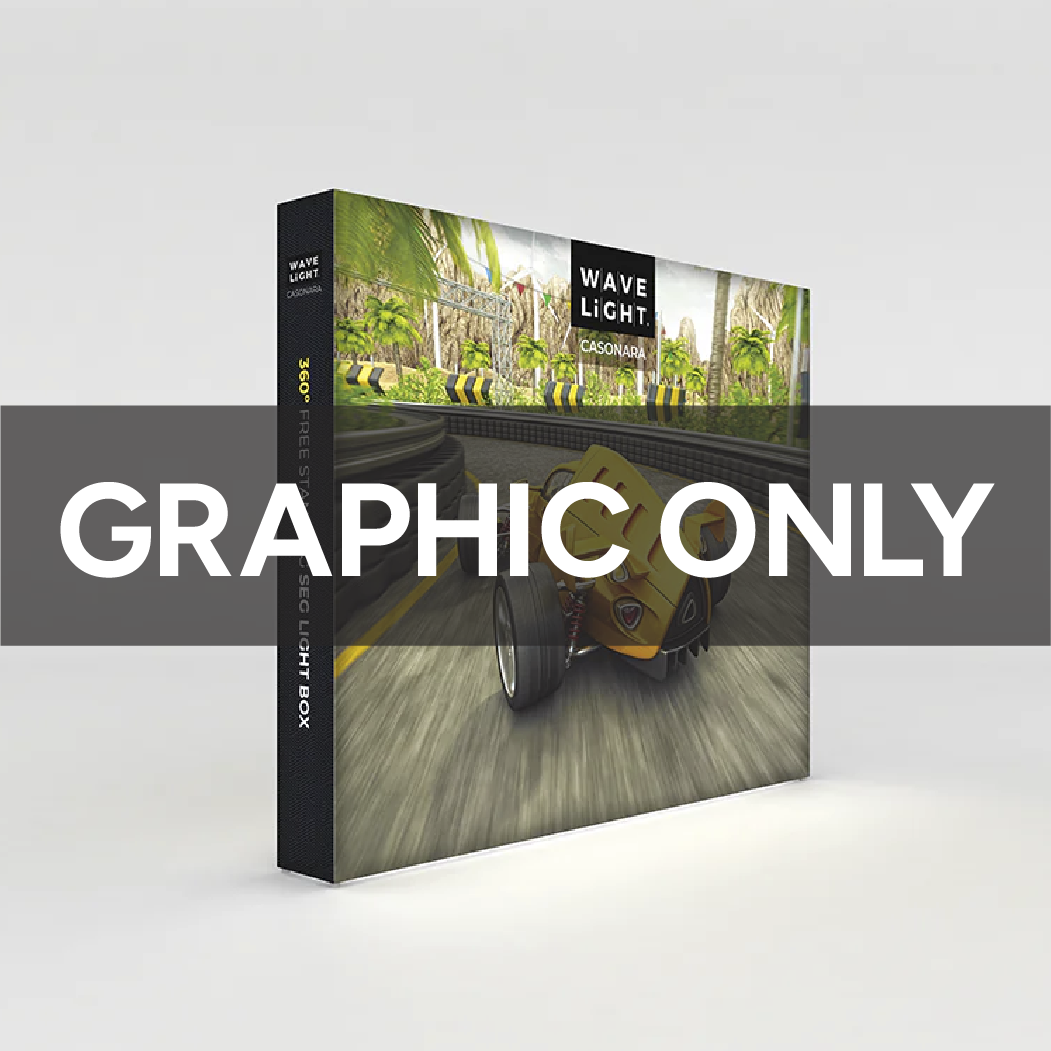 Casonara SEG Backlit 10ft Display Replacement Graphic