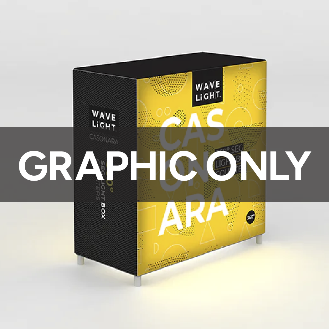 Casonara Backlit Counter 100M Replacement Graphic