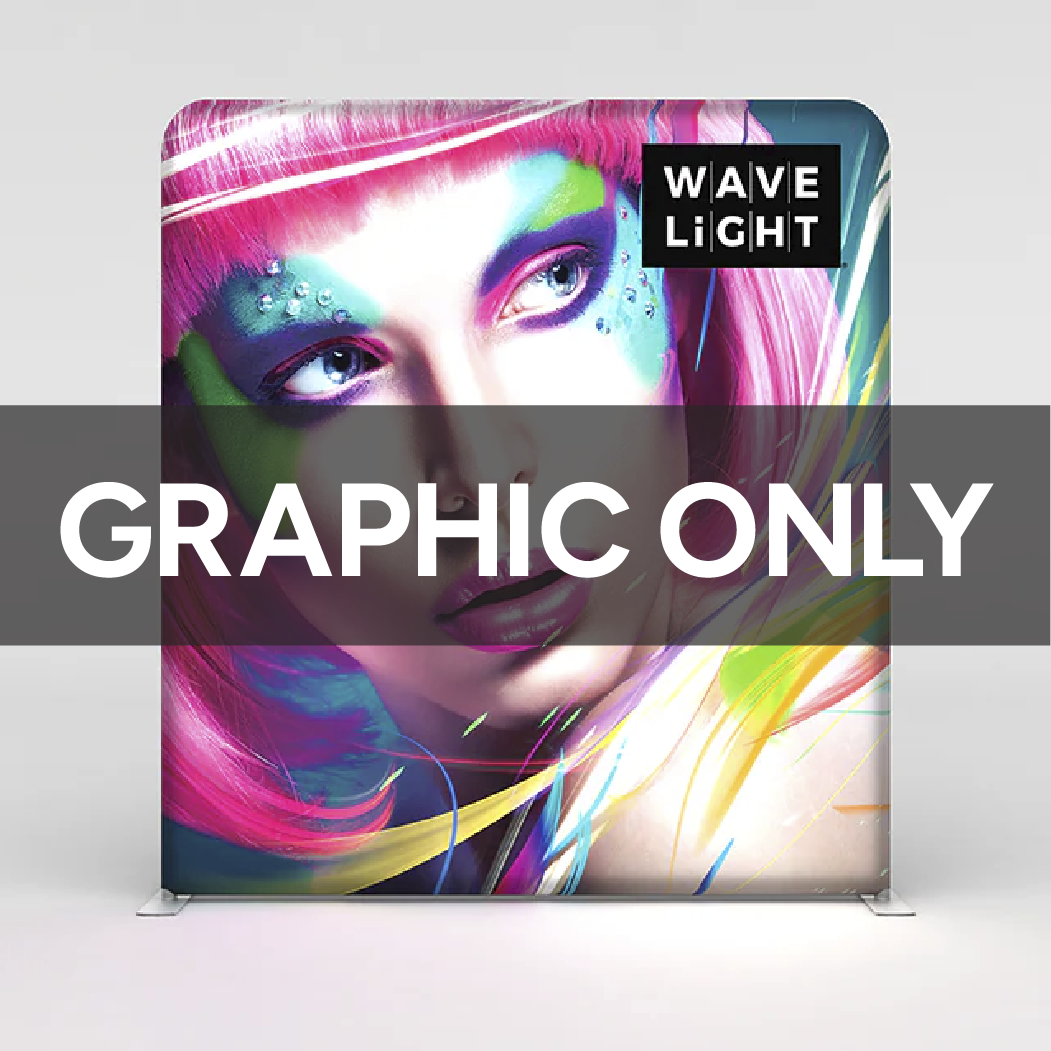 WaveLight LED 8ft Backlit Display Replacement Graphic