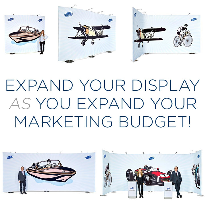 ExpoLinc Fabric System 10ft Display