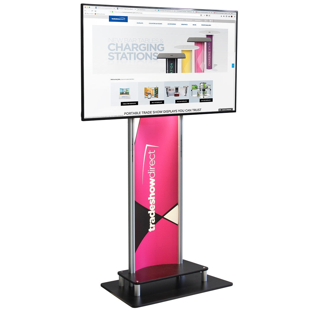 XL Monitor Stand - Kit | Trade Show Kiosks – Tradeshowdirect