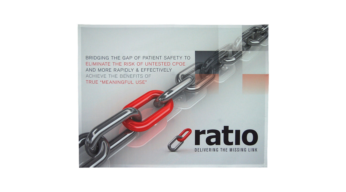 10 ft straight Burst fabric pop-up display