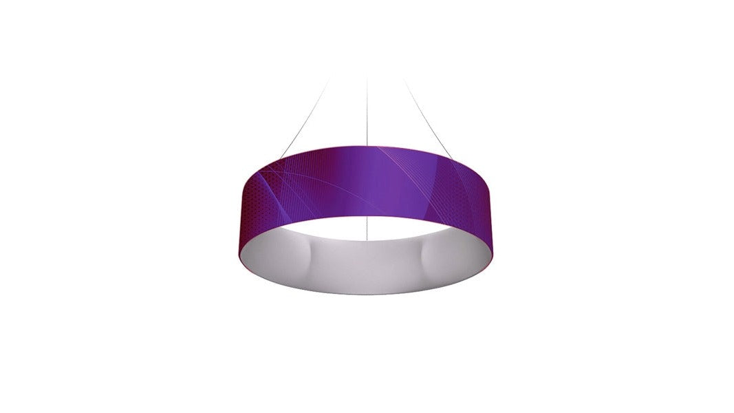 Value 10 ft circle trade show hanging sign