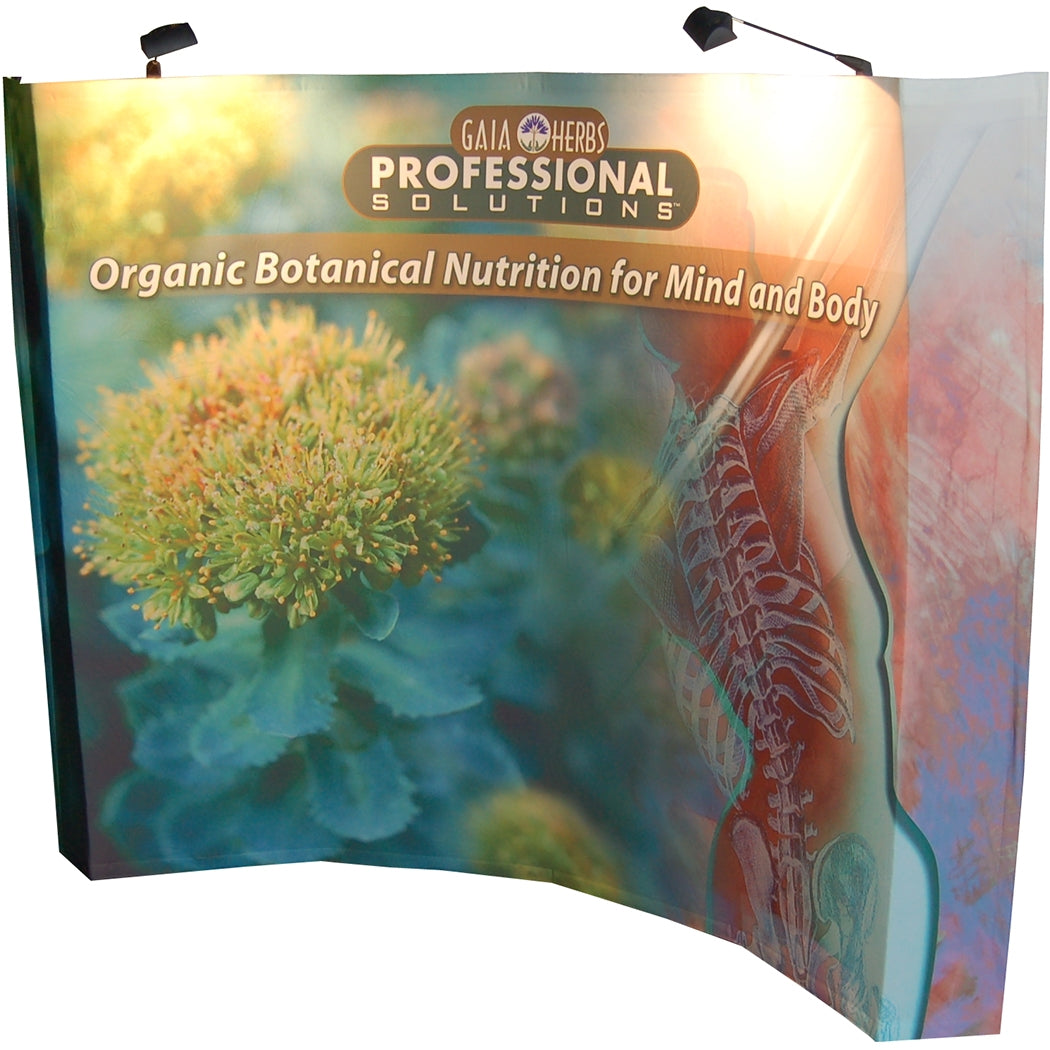 10 ft Burst Display - Curved