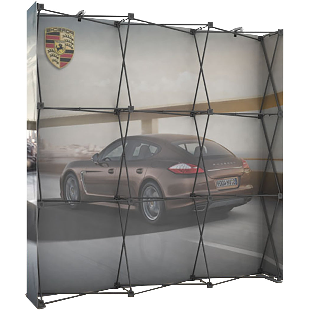 8 ft Economy Burst Display - Straight