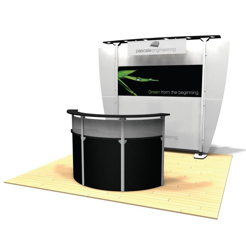 Case Line Display Exhibit Line Display 10.01 Package | 10 x 10 Trade Show Displays ...