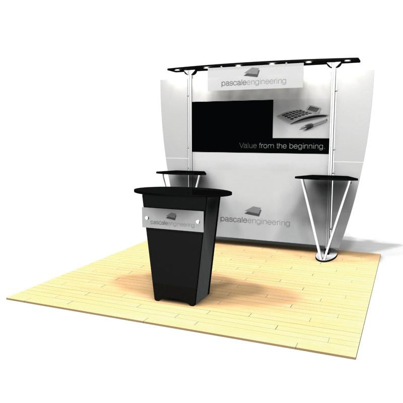 Exhibit Line Display 10.04 Package | 10 x 10 Trade Show Displays ...