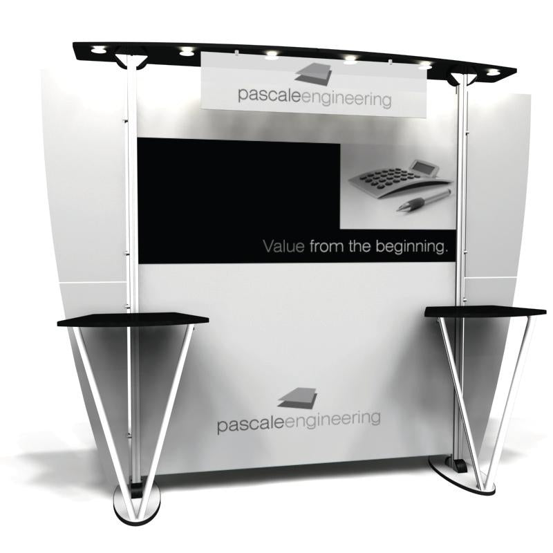 Exhibit Line Display - Two Counters