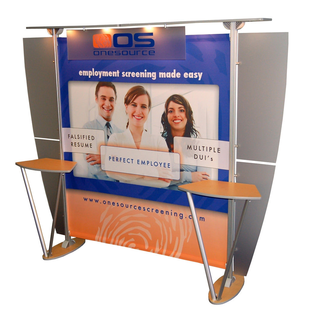 Exhibit Line Display - Two Counters