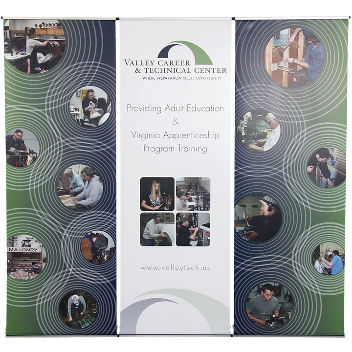 Alpine Retractable Banner Wall