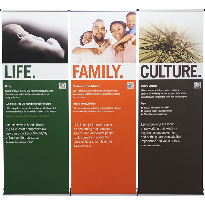 Alpine Retractable Banner Wall