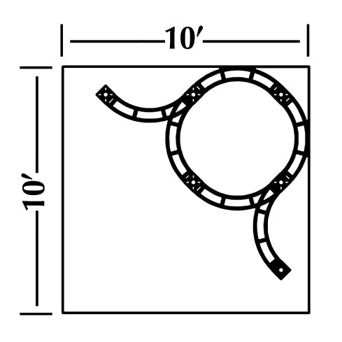 10 x 10 Cygnus Truss Display Kit