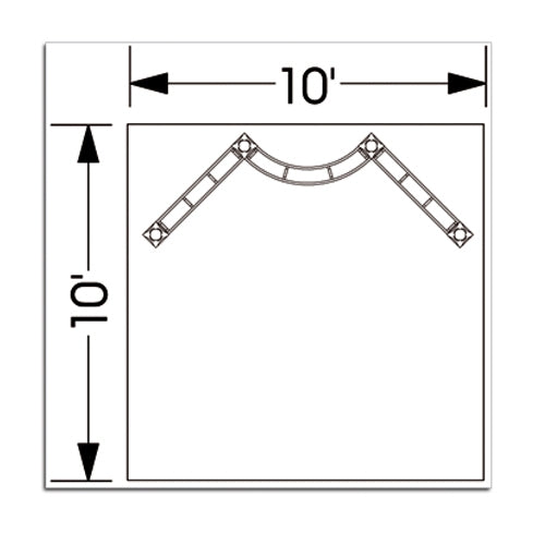 10 x 10 Sirius Truss Display Kit