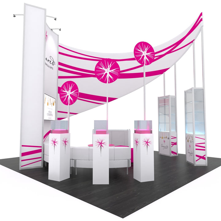 VK-5140 Hybrid Trade Show Island