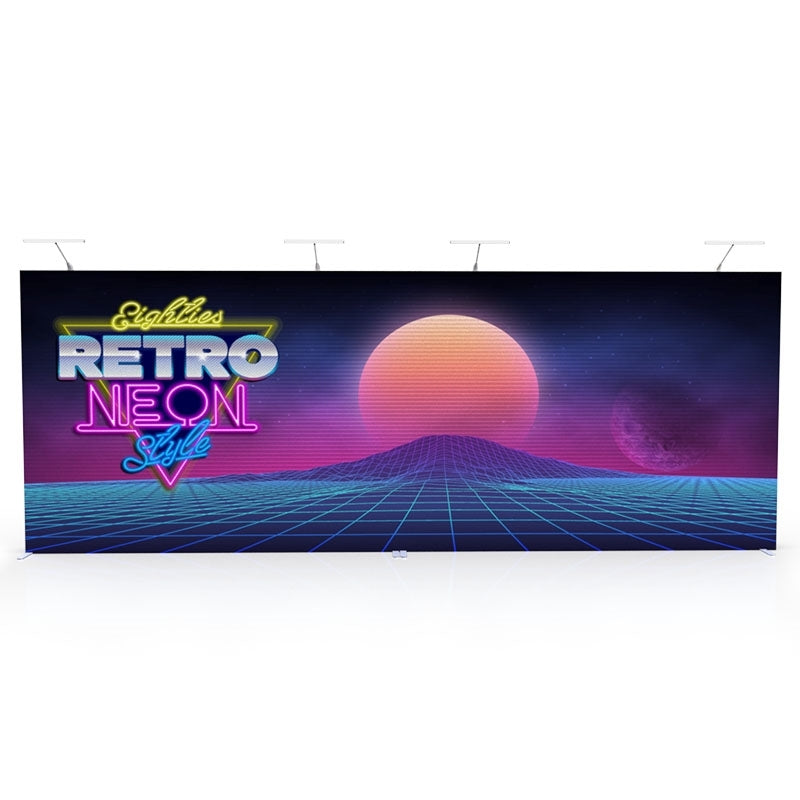20 ft Economy Burst Display - Straight