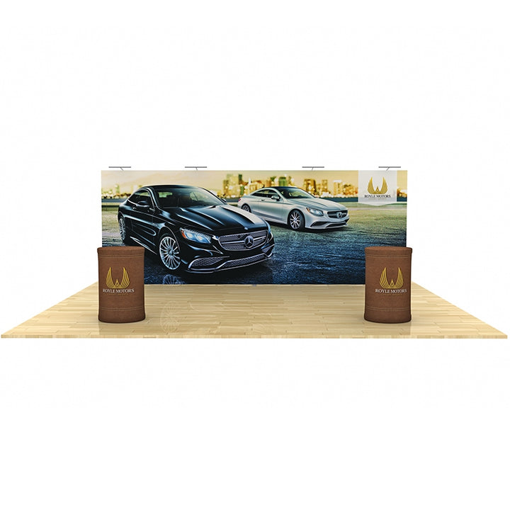 20 ft Economy Burst Display - Straight