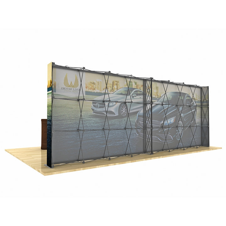 20 ft Economy Burst Display - Straight