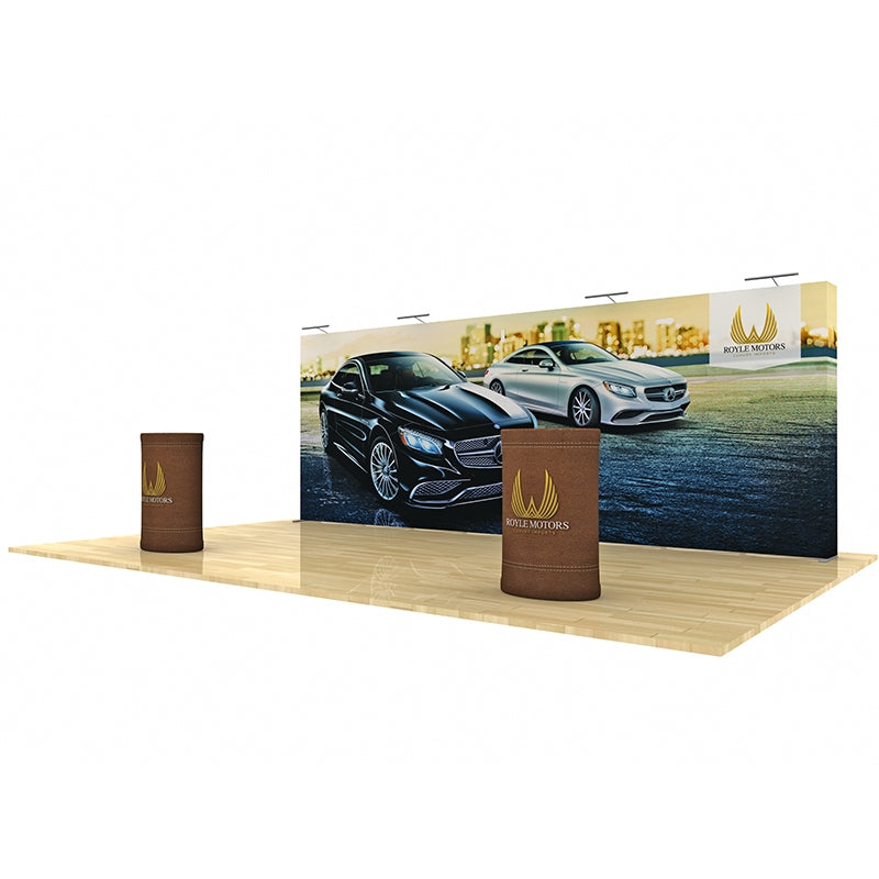 20 ft Economy Burst Display - Straight