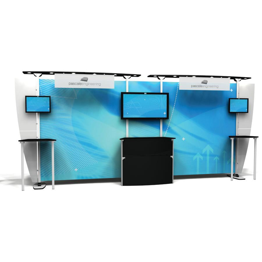 Exhibit Line Display - ex.1020.3 | 10 x 20 Trade Show Displays ...
