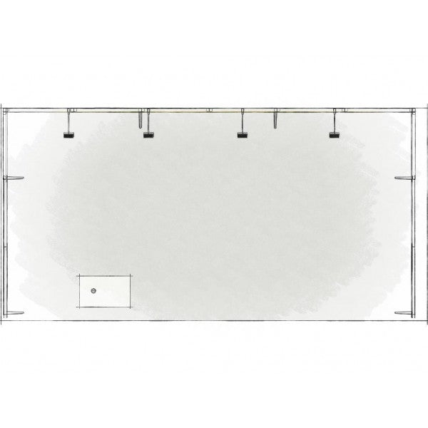 10 x 20 Panoramic H-Line Display - H10-03-a