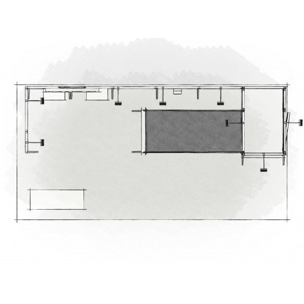 10 x 20 Panoramic H-Line Display - H10x20-C