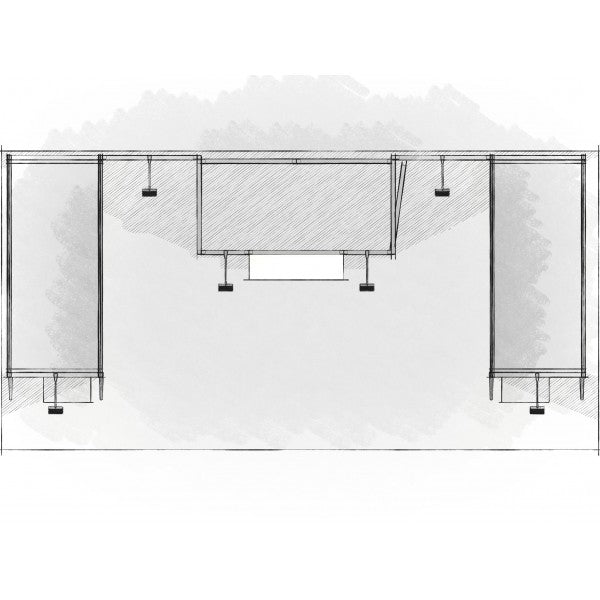 10 x 20 Panoramic H-Line Display - H20-21