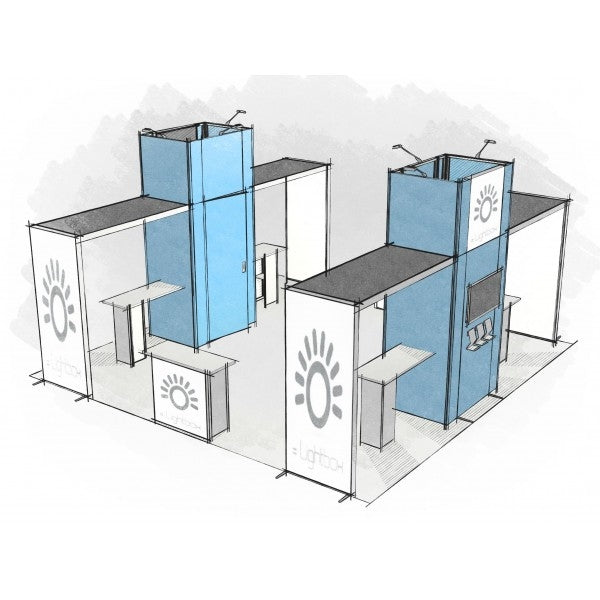 20 x 20 Panoramic H-Line Display - H105