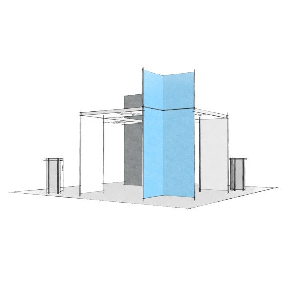 20 x 20 Panoramic H-Line Display - H20-10