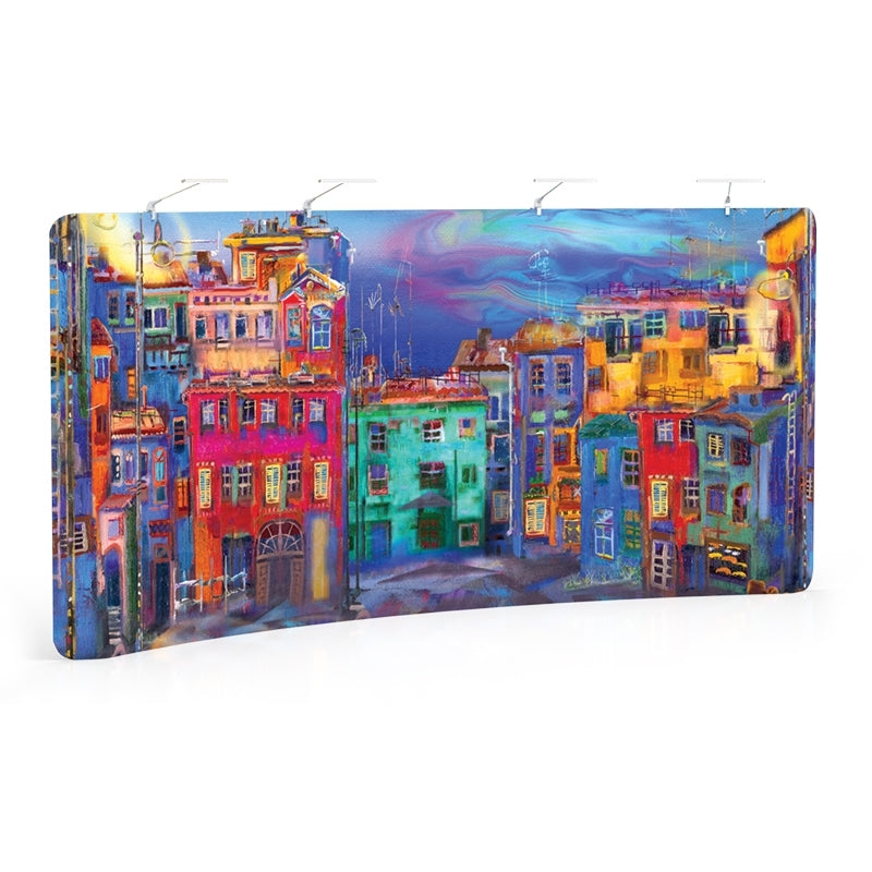 EcoTube 20 ft Curved Display