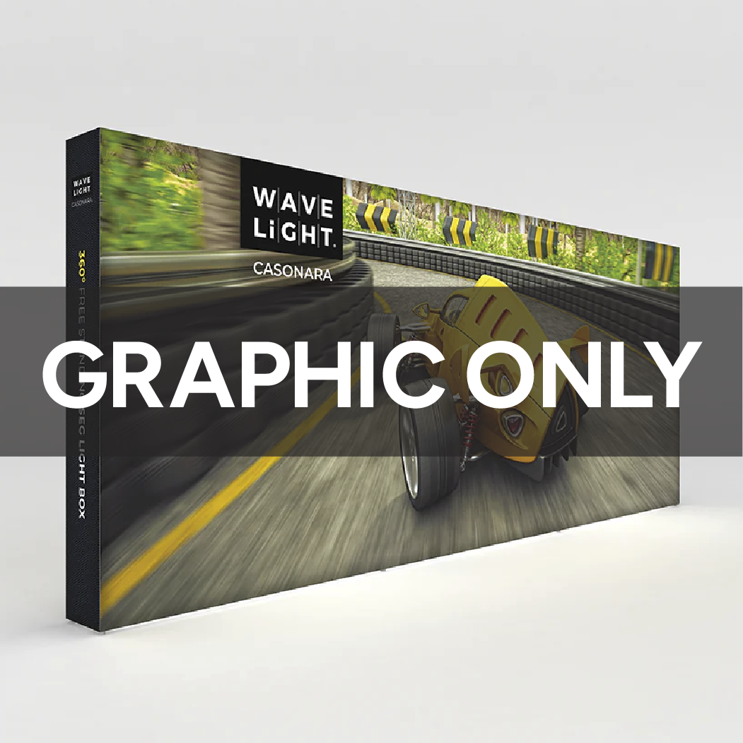 Casonara SEG Backlit 20ft Display Replacement Graphic