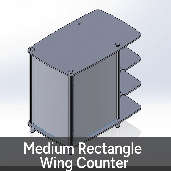Medium Rectangle Wing Twist Counter