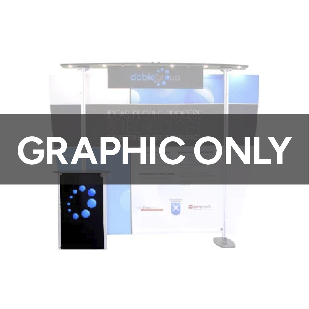Issues Counter Graphics Exhibit Line Counter Graphic Panel | Replacement Trade Show Graphics ...