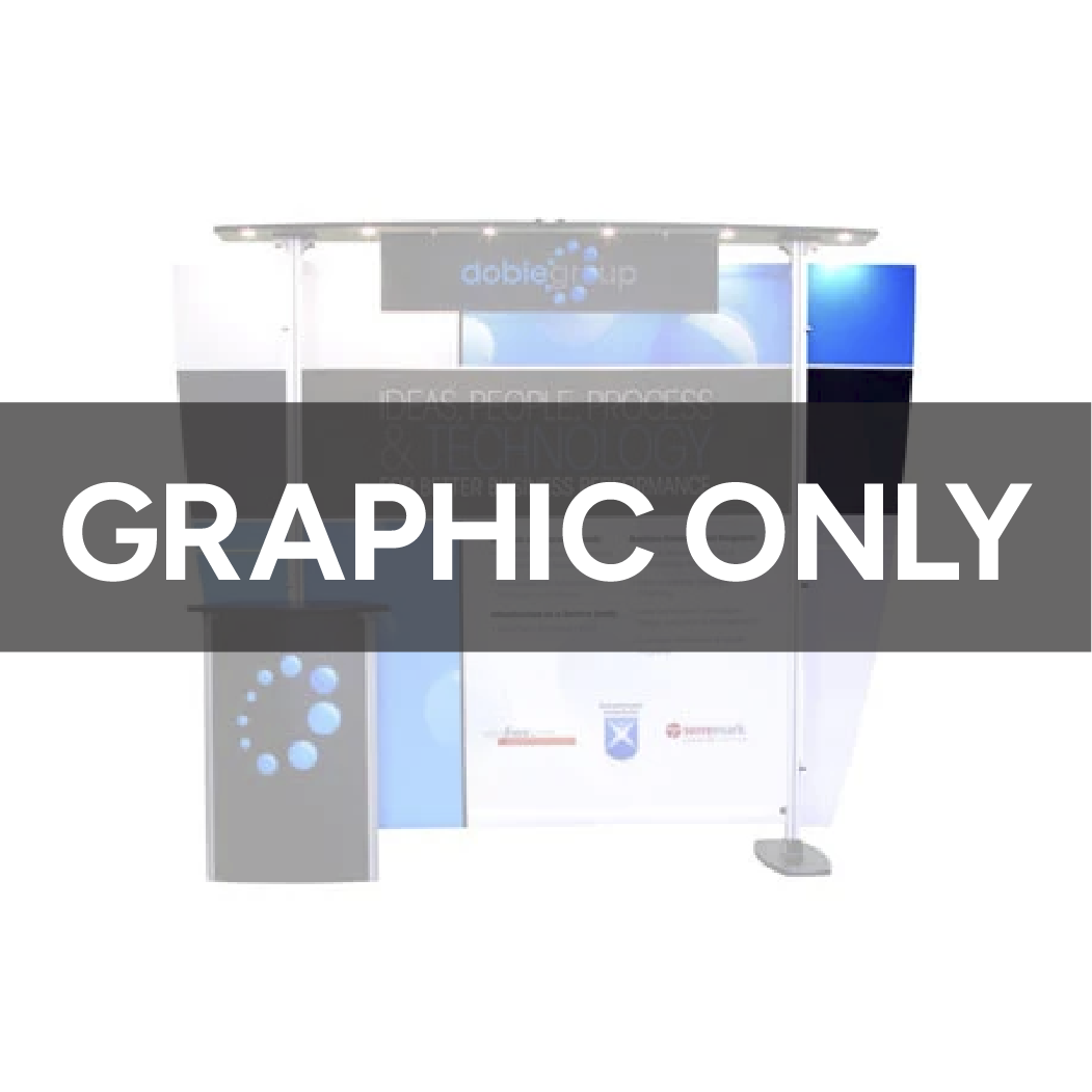 Exhibit Line Graphic Wing Panels - Pair