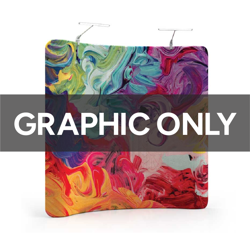EcoTube 10ft Curved Replacement Graphic