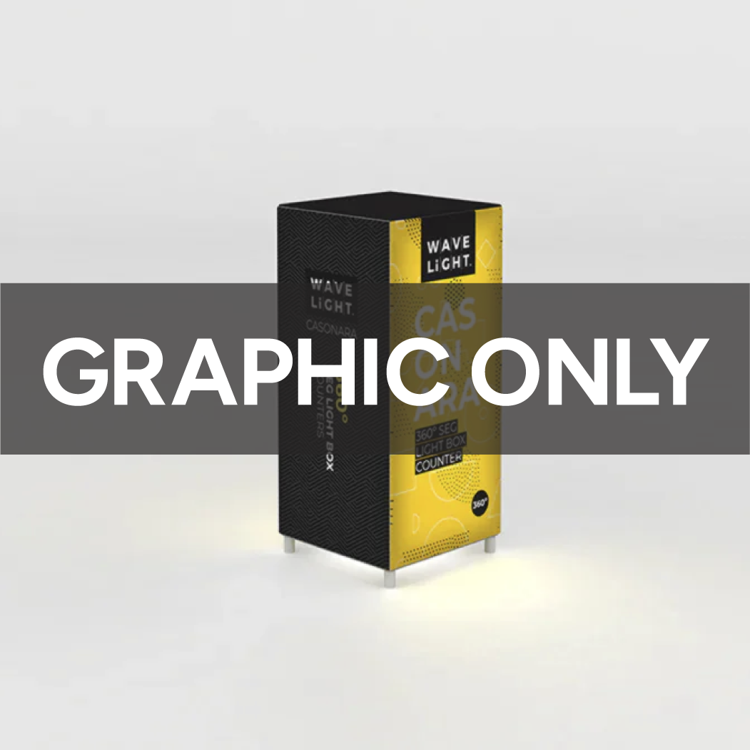 Casonara Backlit Counter 50M Replacement Graphic