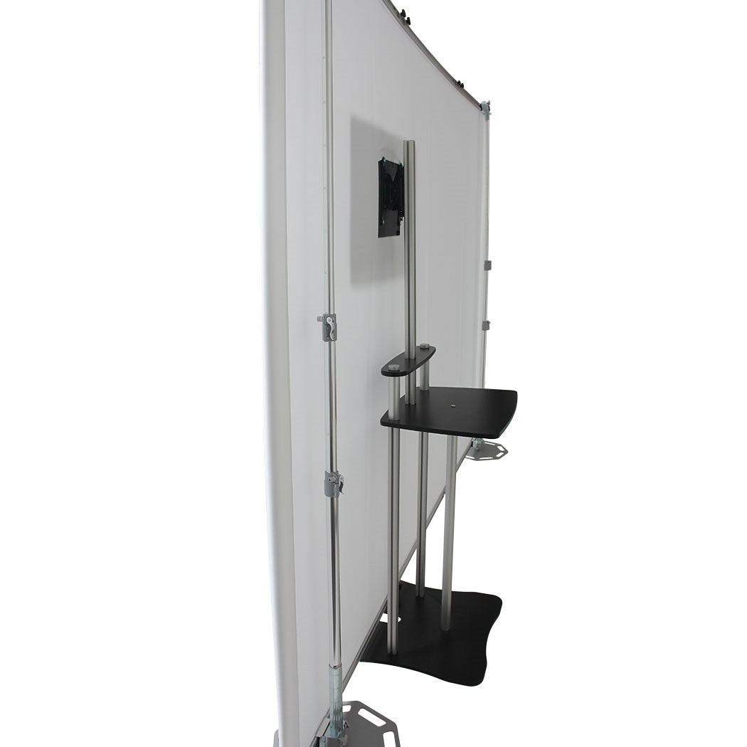 ExpoLinc Fabric System & Monitor Stand 10ft Display