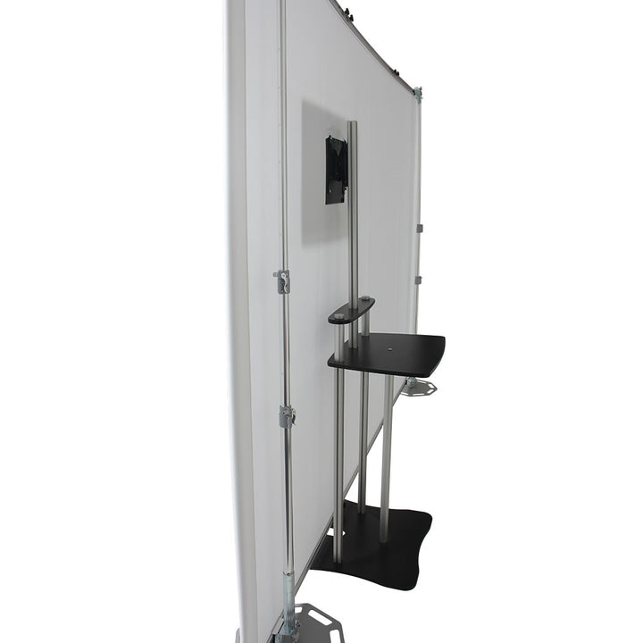 ExpoLinc Fabric System & Monitor Stand 10ft Display