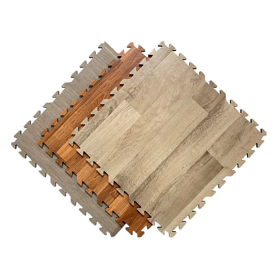 10x10 Section of Interlocking Vinyl Tile