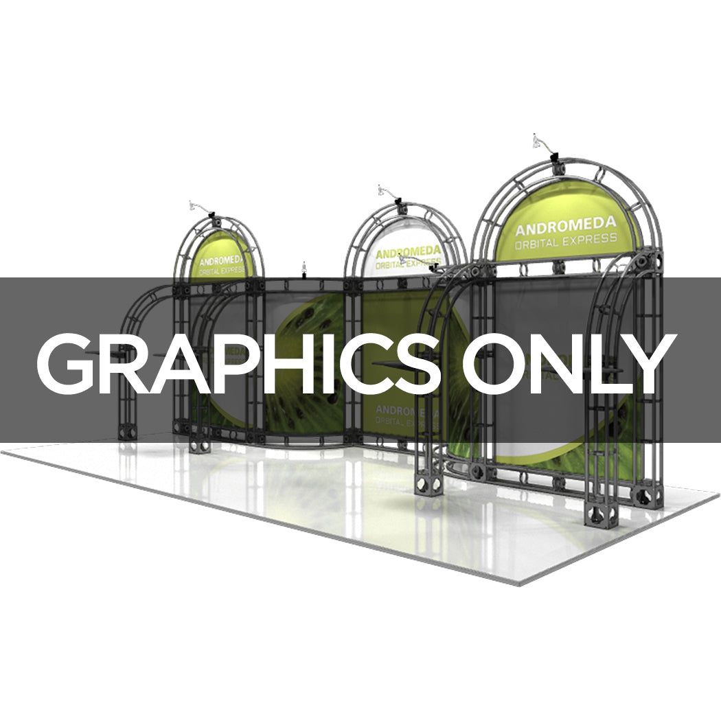 10 x 20 Andromeda Truss Display Replacement Graphics