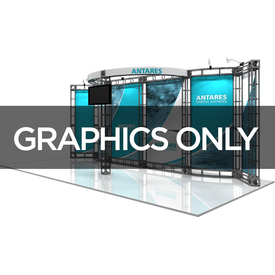 10 x 20 Antares Truss Display Replacement Graphics