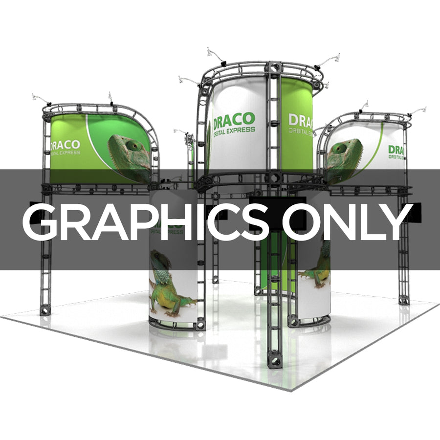 20 x 20 Draco Truss Display Replacement Graphics
