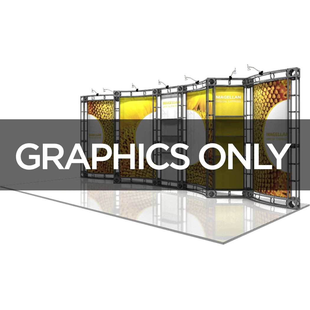 10 x 20 Magellan Truss Display Replacement Graphics
