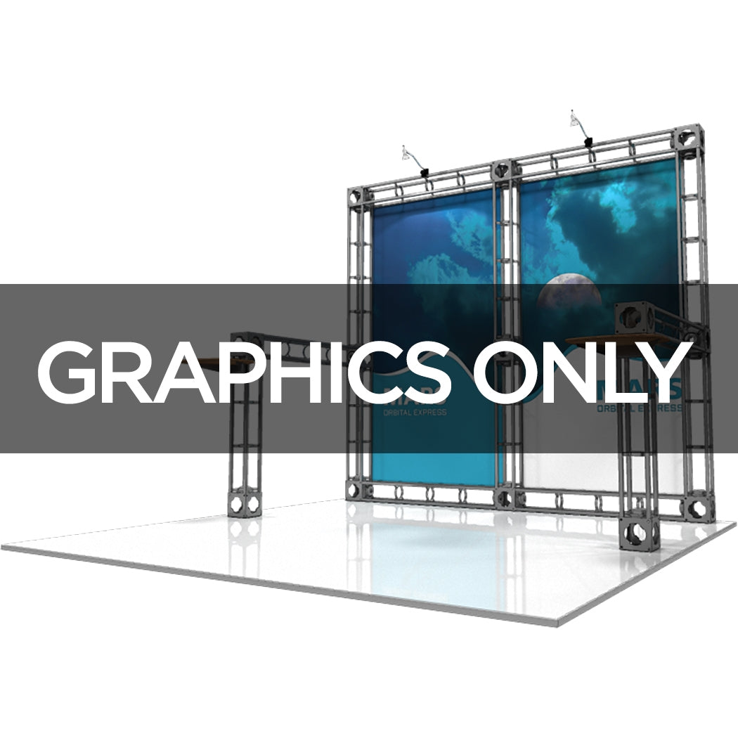 10 x 10 Mars Truss Display Replacement Graphics