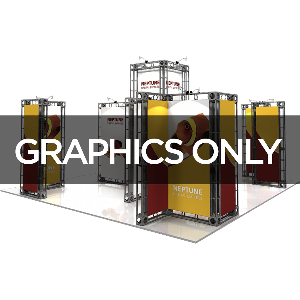 20 x 20 Neptune Truss Display Replacement Graphics