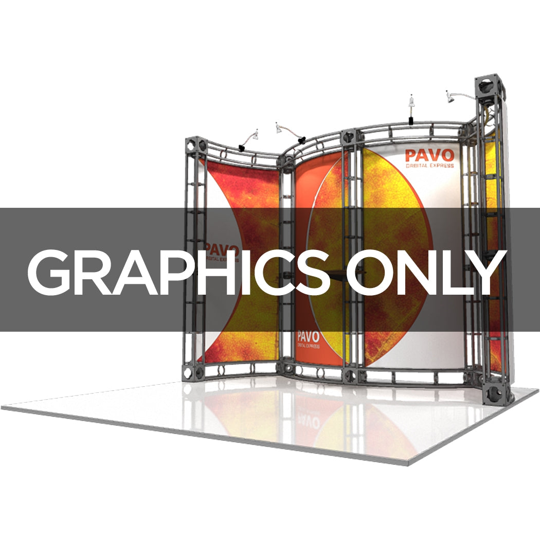 10 x 10 Pavo Truss Display Replacement Graphics