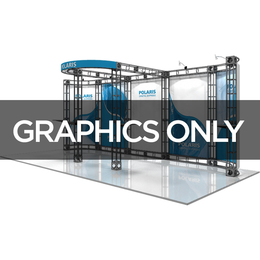 10 x 20 Polaris Truss Display Replacement Graphics